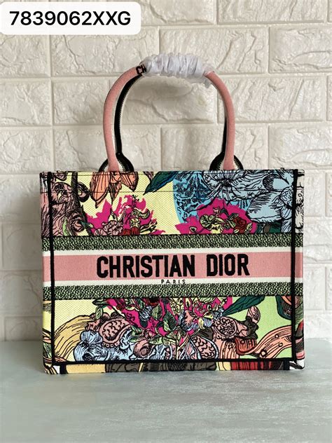 floral dior bag|dior floral tote bag.